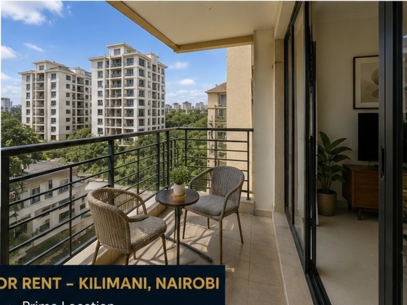 2 Bedroom Apartment for Rent in Kilimani