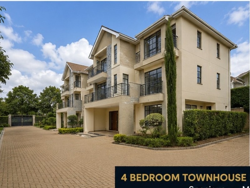 4 Bedroom Townhouse for Rent in Runda